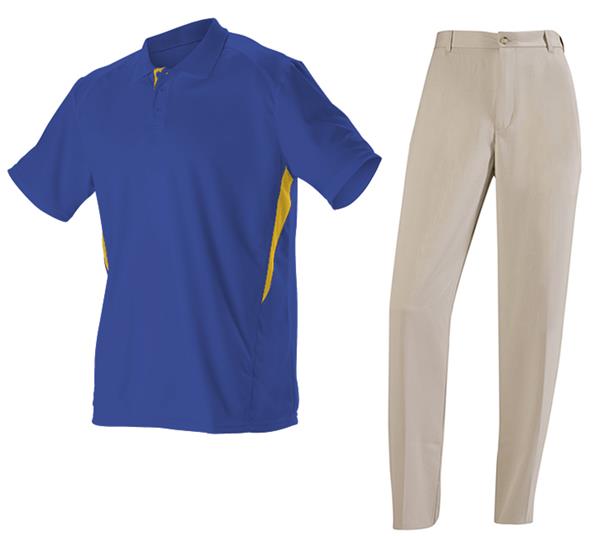 polo shirt slacks